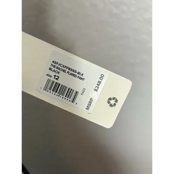 Favorite Daughter The Rachel Flare Pant Minimalist Career Classic Size 12 - Picture 11 of 11